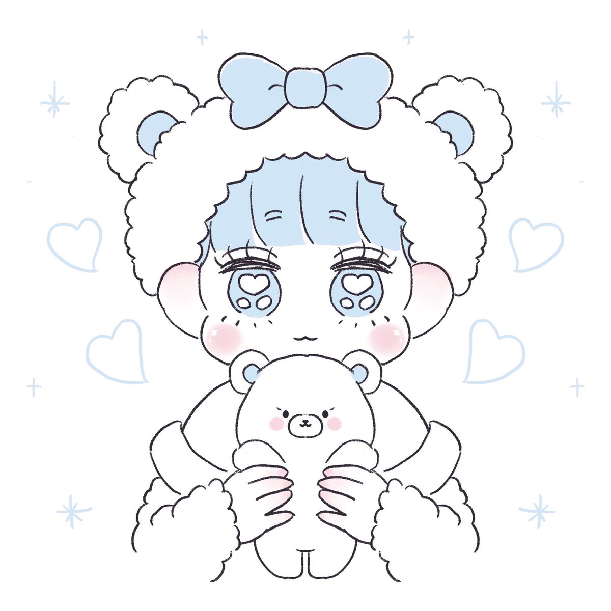 フリーアイコンのクマちゃんです✦.*
ご自由にお使いください◎
#イラスト #illust #ゆるいイラスト #フリーアイコン