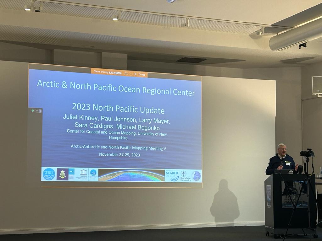 Some of our Center Heads, Boris Dorschel, Martin Jakobsson, and Larry Mayer, have already been sharing #updates from their respective centers and we're excited to hear more!