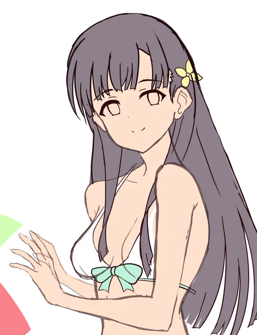 紗枝はんのスケベピクチャー作成しようと思ったけど良心がそれをさせんかった供養 
