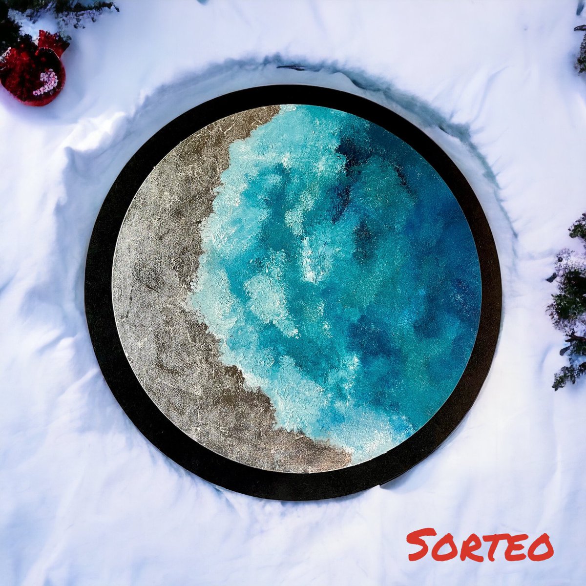 🎉 Acaban de llamarnos para decirnos que la operación de la perrita ha salido perfecta dentro de la gravedad que tenía! 

😊 Por esa buena noticia quiero abrir un sorteo que acabo de sacarme de la manga, sólo por felicidad! 

“Catalejo” es un cuadro formado por dos partes, la de