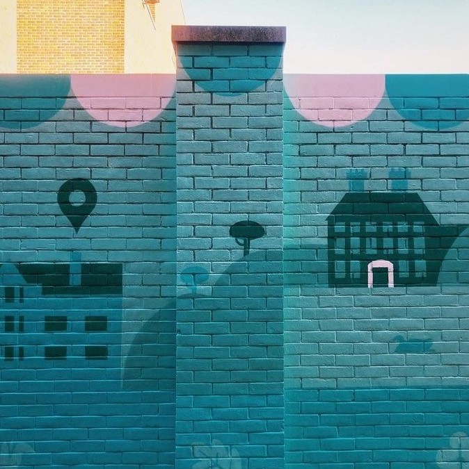 Have you spotted #FortyHall on the new #mural in #EnfieldTown yet?
'A stroll Through Enfield Town' has been installed in the alleyway next to M&amp;S, &amp; has plenty of references to things in #Enfield which locals will recognise.
ow.ly/Zxro50Qbcj5
📷image @enfield_zigzag