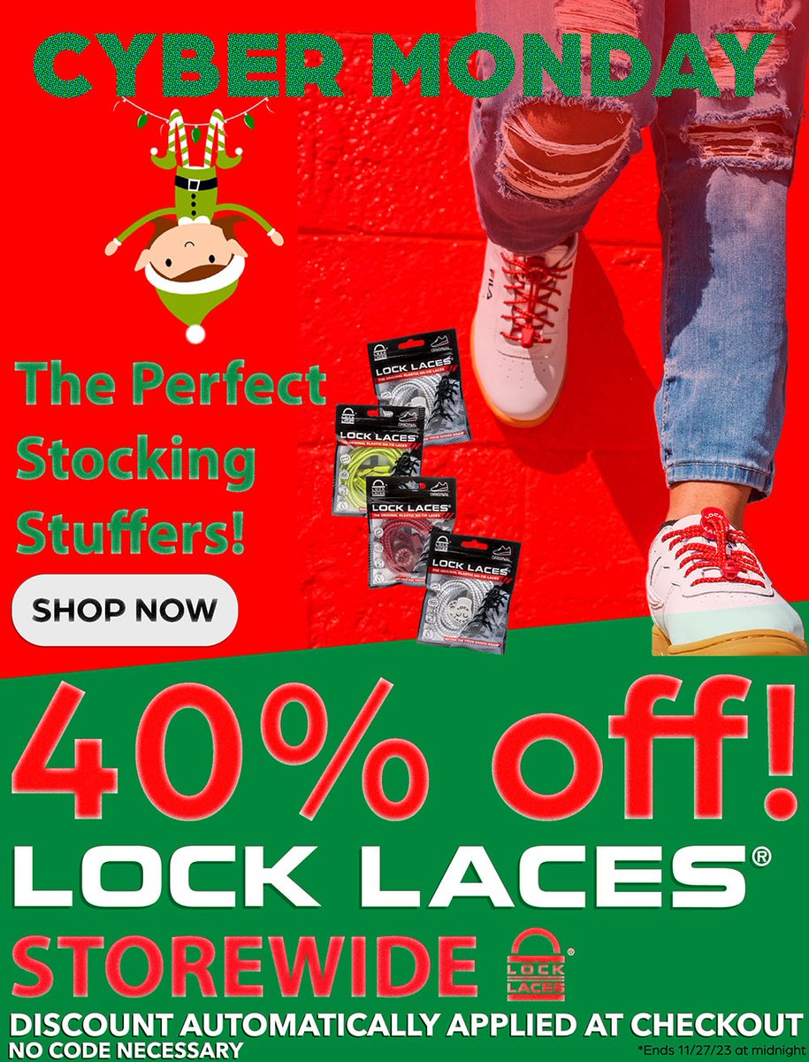 Lock Laces Red