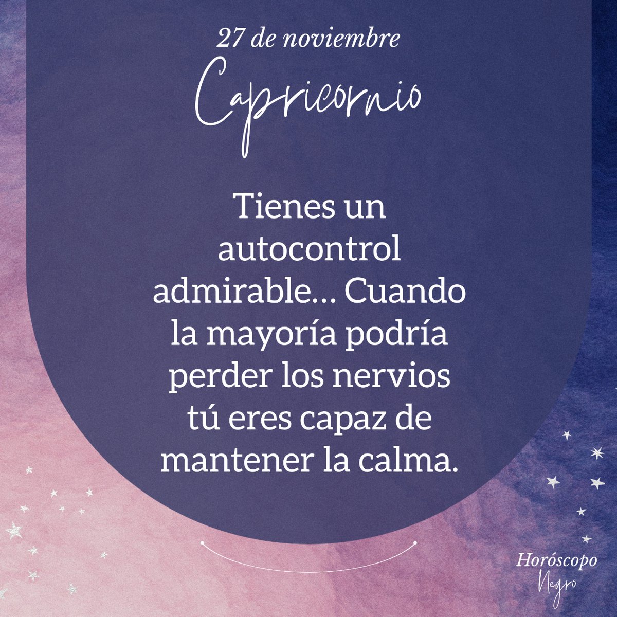 ¿Qué tal el inicio de semana? ✨♑✨
