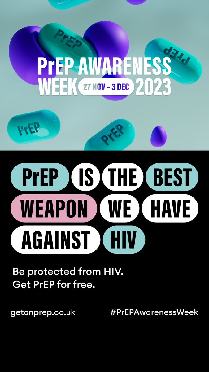 _TPHC's tweet photo. 📣 It's PrEP Awareness Week! PrEP (Pre-Exposure Prophylaxis) is a powerful tool in HIV prevention. Learn about its importance in our fight against HIV 👉🏼 https://t.co/9vo7HJ3Ybn
#PrEPAwarenessWeek #WorldAIDSDay https://t.co/yOovVYSbYy