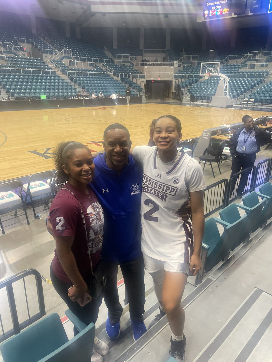 The Jordan Brand is real 😂. Greatness watching big sister play for Mississippi State .  What a great environment for girls basketball 🏀.