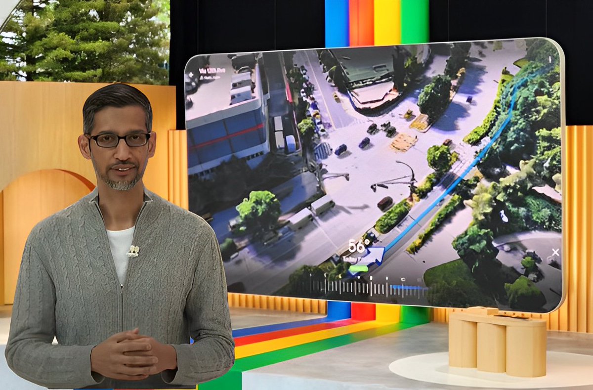 hey_madni's tweet photo. 🚨 AI is now inside Google maps!

If you're not using it, you're falling behind.

Here're 6 AI features that will blow your mind:

[ Bookmark to use later 🧵 ] https://t.co/eb2b6vQggv