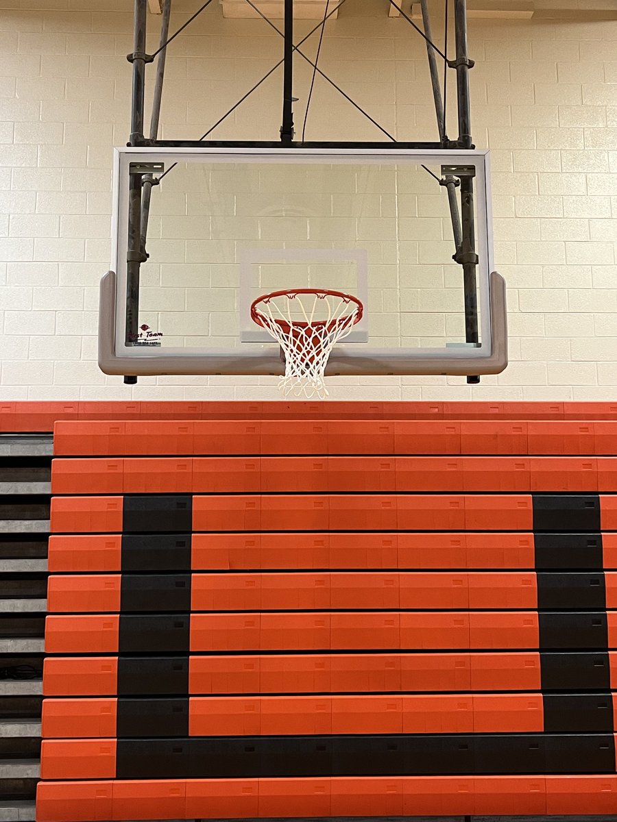 Christmas came early this year to Unami!  Four new backboards, rims and nets…yahoo!
Thanks to our facilities dept. for making it happen!
⁦<a href="/CBUnamiMS/">Unami Middle School</a>⁩ ⁦<a href="/CBSDSchools/">Central Bucks SD</a>⁩