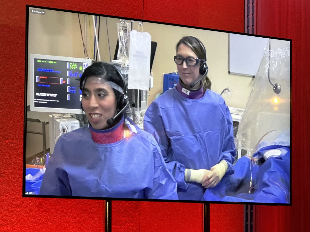 Great to see @FerrahChoudhary and @kristelDr15 doing a live case together at #HeartLive meeting in Manchester @ShrillaB @alaide_chief @drsonyaburgess @DrSaritaRao2 @CaraCarahendry @ford1102 @WomenAs1 @aayshacader @ShaziaTHussain1 @Hragy @mirvatalasnag