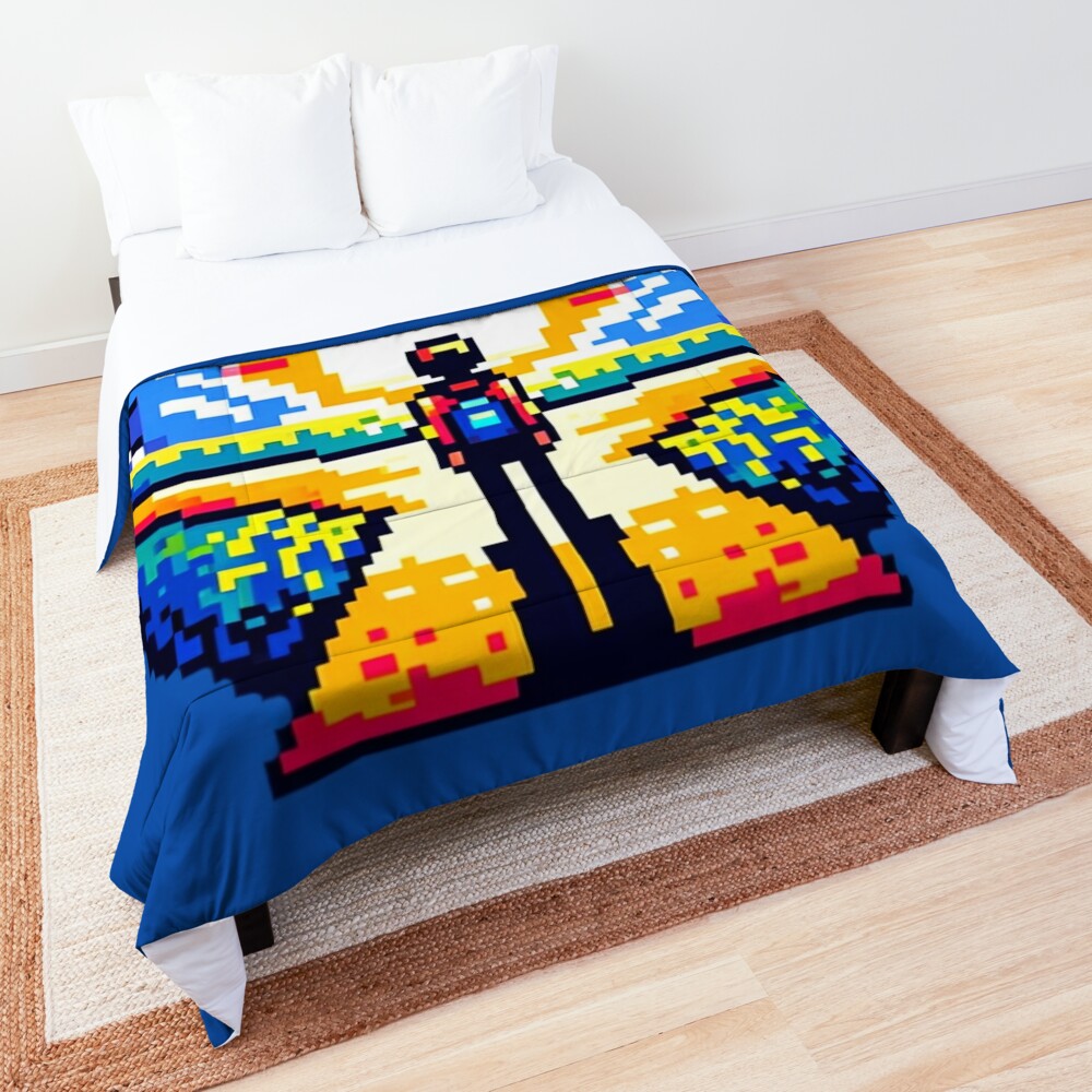 PixelPunksters's tweet photo. Explore the crossroads of life in pixel art! 🎮 The latest design, 'Pixelated Life's Crossroads,' captures life's choices in retro 8-bit style. https://t.co/uy2nv2xmaG #findyourthing #redbubble #RBandME #PixelArt #RetroGaming #LifeChoices #8bitDesign #ChristmasGiftIdeas #tshirts https://t.co/I6IoOPdVDq