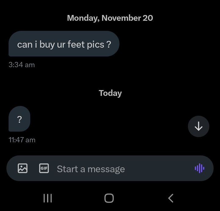 mayacasm's tweet photo. I was just messing around and this guy legit sent me $100 for my feet pictures????😭😭😭😭😭 https://t.co/Tt5S3ocqVS