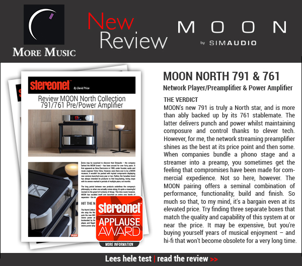 Read the full article: moremusic.nl/reviews/moon/N…

#MadeinCanada #ExploreNewFrontiers #MOONbySimaudio #highperformance #Amplifiers #MOONlovers