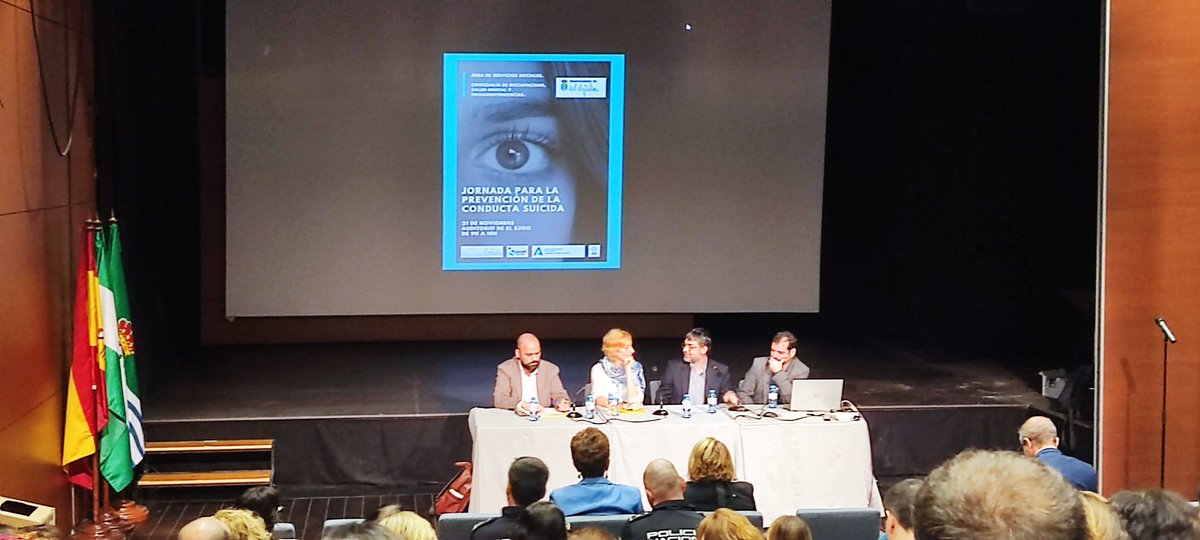 El pasado 21 de noviembre el Ayuntamiento de El Ejido, en concreto el área de servicios sociales, y el área de discapacidad, salud mental y adicciones acogió su primera jornada que analiza las fórmulas para la prevención de la conducta suicida.

...