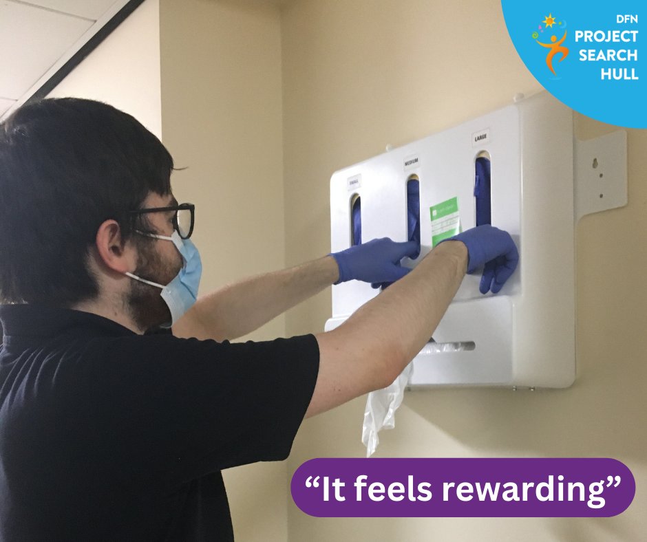 PSearchHull's tweet photo. Huge thank you to @CHCPHull's Holy Name Care Home who have been working with our intern Ryan during his 1st rotation. Ryan has learnt a variety of skills thanks to the support from the team, and says the team have been really welcoming to him. #hullbusiness https://t.co/7DLtCyjlqP