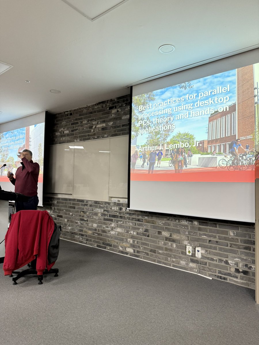 It was a great talk about parallel processing on desktop GIS environment.  I learned the importance of spatial index 😁😁 <a href="/artlembo/">Artlembo</a>