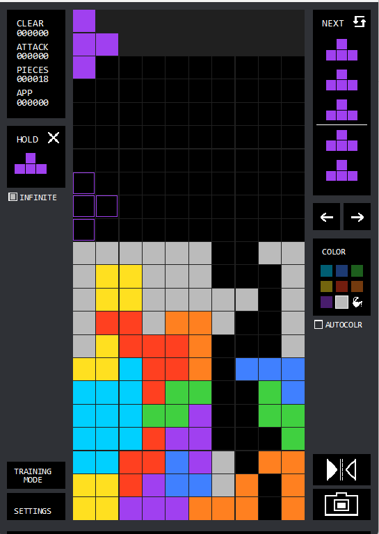 zhunGamer's tweet photo. i think i've just found a new t-spin setup #tetris #tspin #tetrio https://t.co/X82p1VStP1