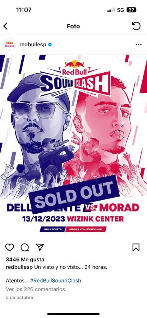 doniphon62's tweet photo. Muy buenas, si me podéis ayudar con este favor, sería top. Mi hija vende una entrada en pista A para el concierto de Dellafuente y Morad el 13/12 a las 21:00. Se vendió todo en 24h pero ahora no puede ir. La deja a su precio de 45 euros.
Interesados por aquí o Dm
Se agradece rt. https://t.co/CMxQA6uBH6