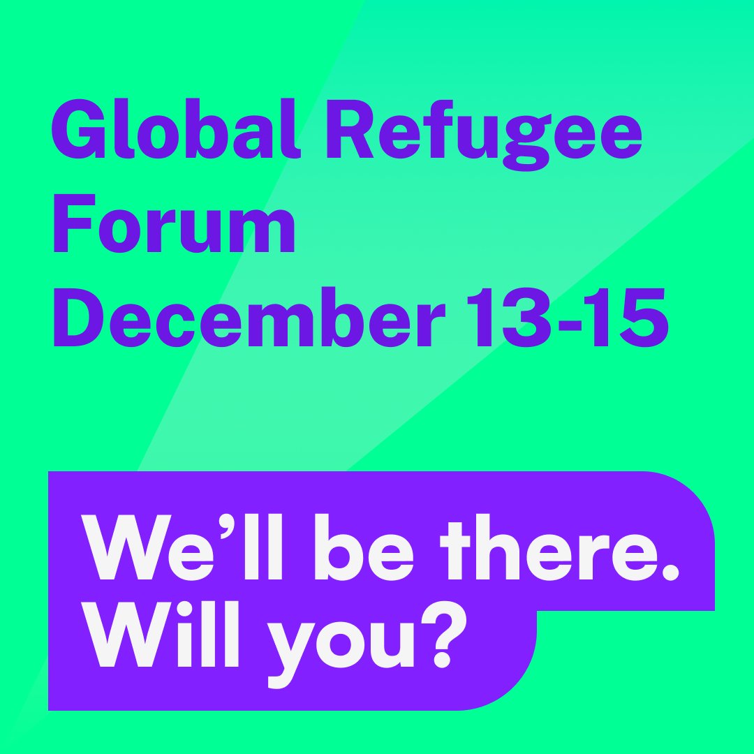 R-SEAT and 11 refugee-led organizations are making recommendations based on their experience gained working with the communities at the #GlobalRefugeeForum in Geneva next month. Let us know if you will be attending this event or following discussions online. #ByRefugees