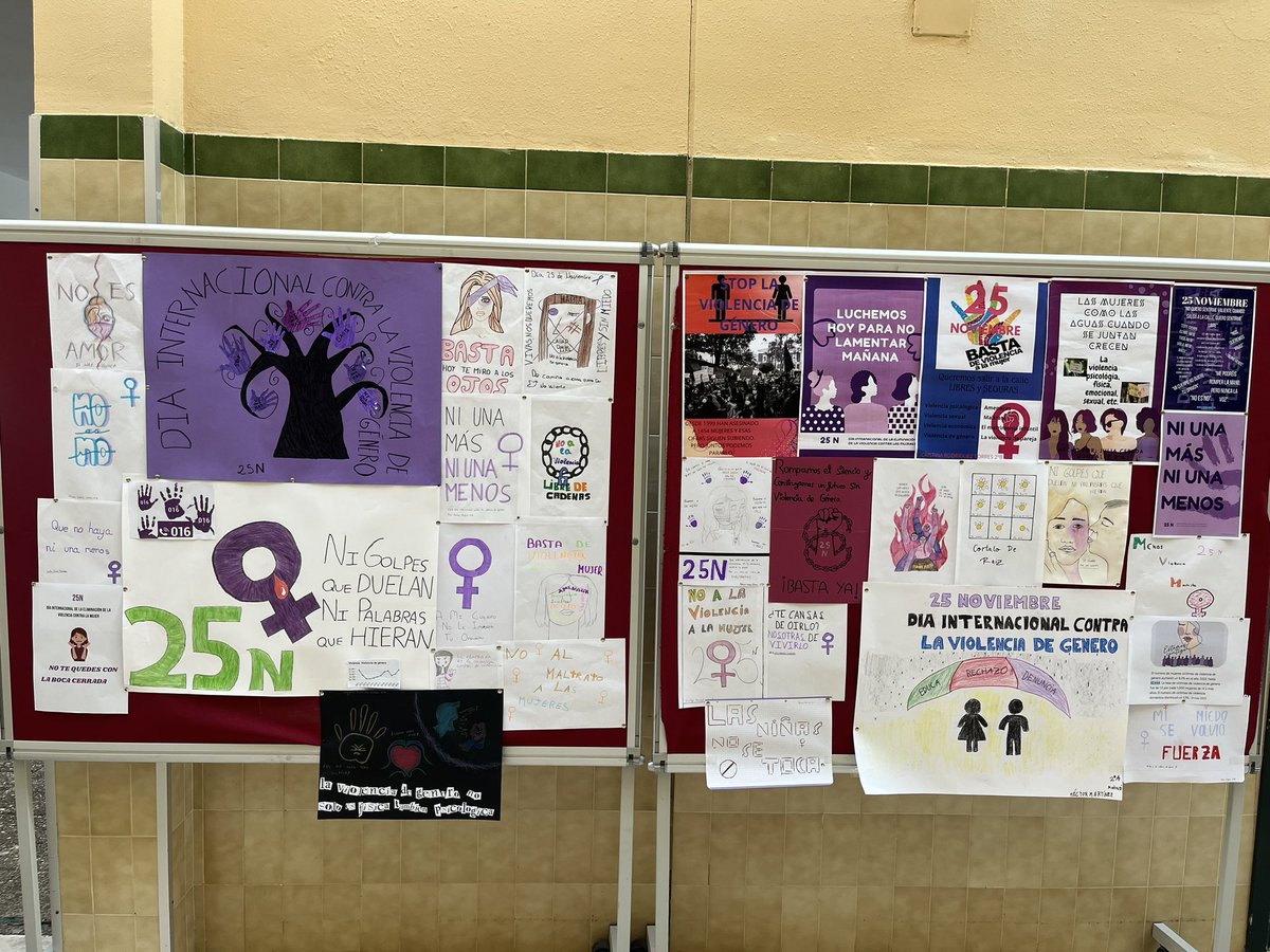 El IES La Jarcia Y La Eliminación De La Violencia Contra La Mujer 💜🚺

Este viernes 24 de noviembre en el IES La Jarcia se llevaron a cabo los actos previstos para el Día Internacional de la Eliminación De La Violencia Contra La Mujer.

Visita nuestra web 📩