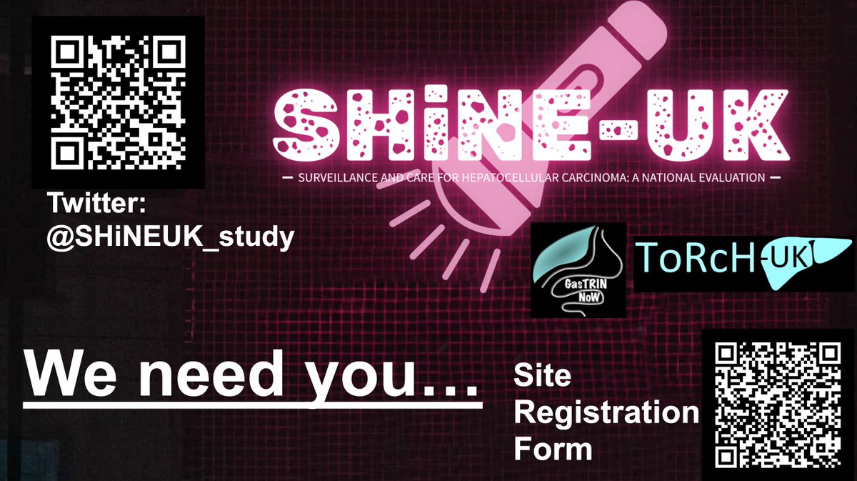 We have officially registered the first site! We are excited to deliver the next @uk_torch @GasTRIN_NoW project and generate meaningful insights into #HCC care and outcomes. Share this poster in your channels to help us reach site rectuiement targets (n>140)