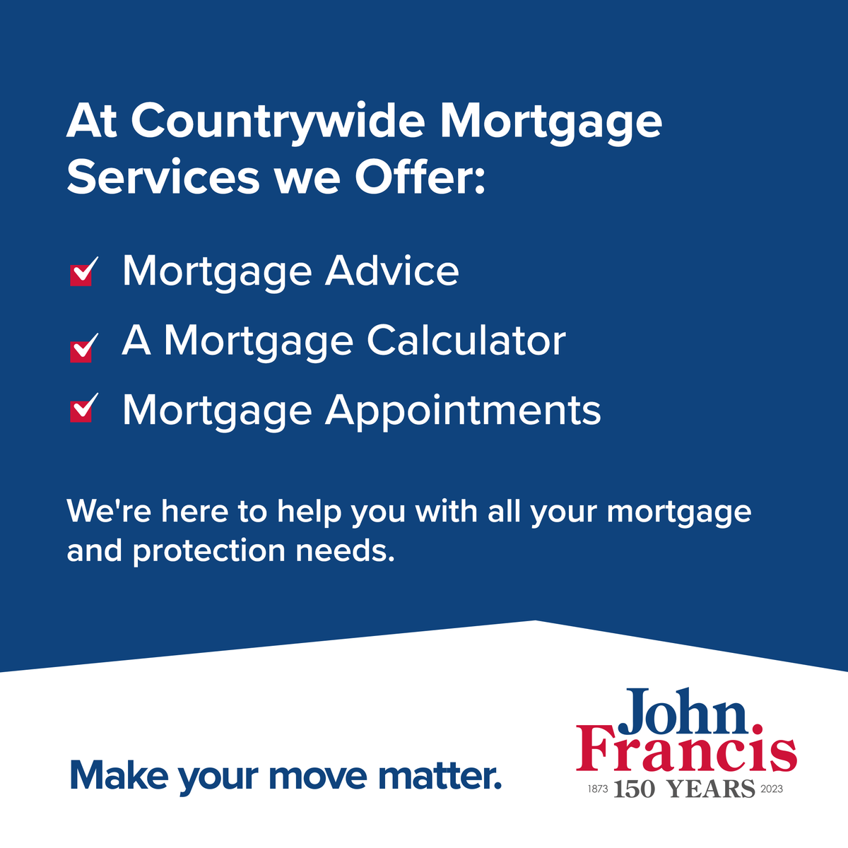 Did you know that we offer mortgages? 🏡 

Use our mortgage calculator to get started. You can even book a mortgage appointment with one of our expert consultants!  

Click here for more: 🔗 bit.ly/46jbi8O