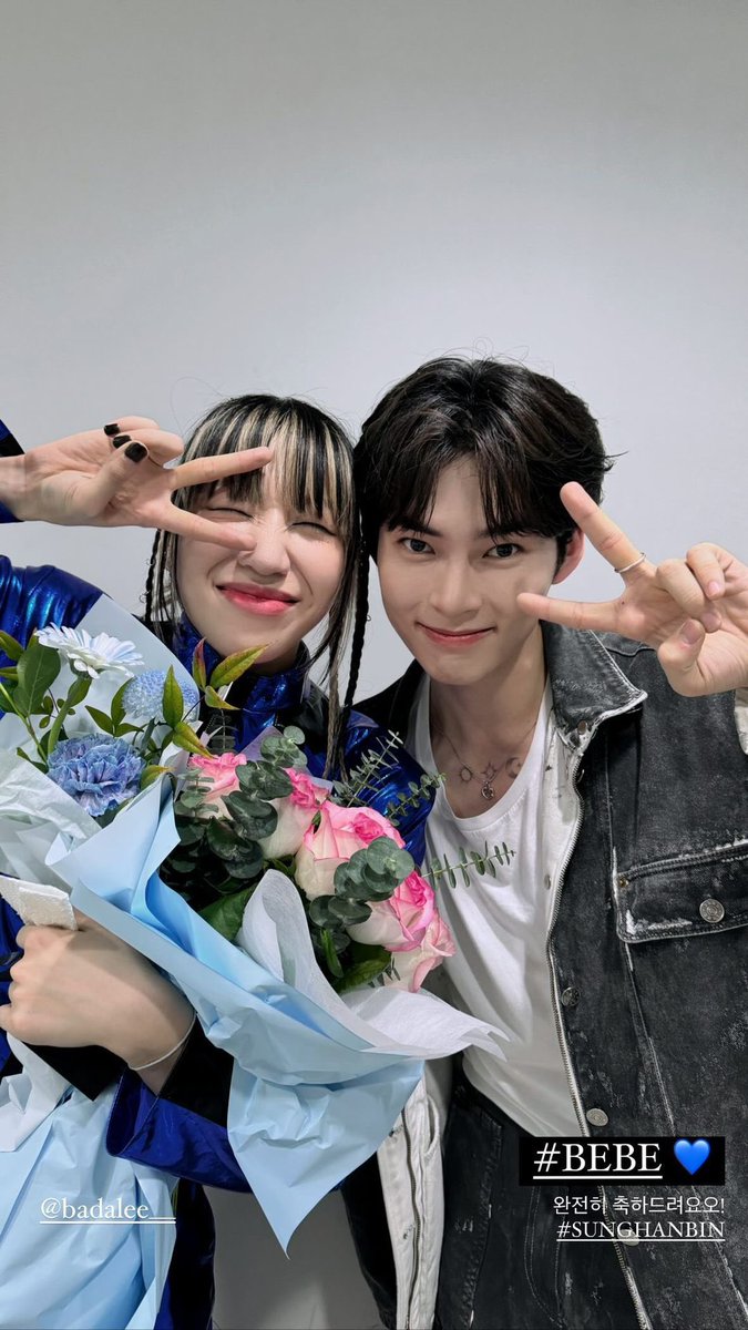 ongoing thread of student sung hanbin &amp; teacher bada lee moments 🐹x🌊 [repost]