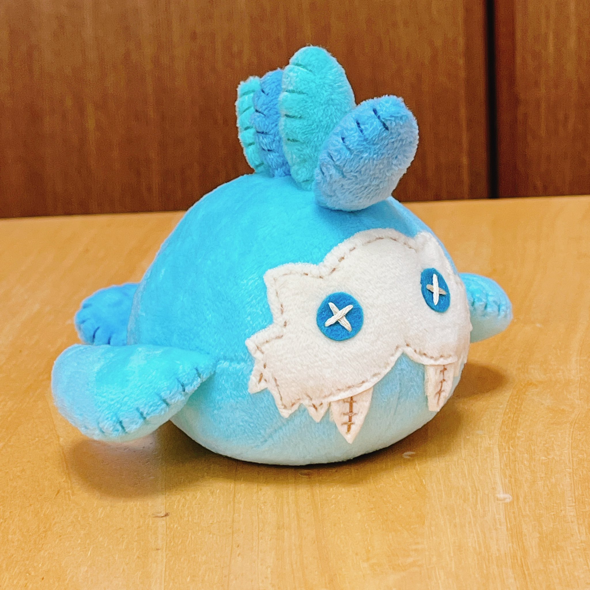 スナザラシ　ゼルダ　妖精　ぬいぐるみ　大きい　20cm 国内 リボン袋付【残5限 Amazon.co.jp: スナザラシ ゼルダ 妖精 ぬいぐるみ 大きい 20cm