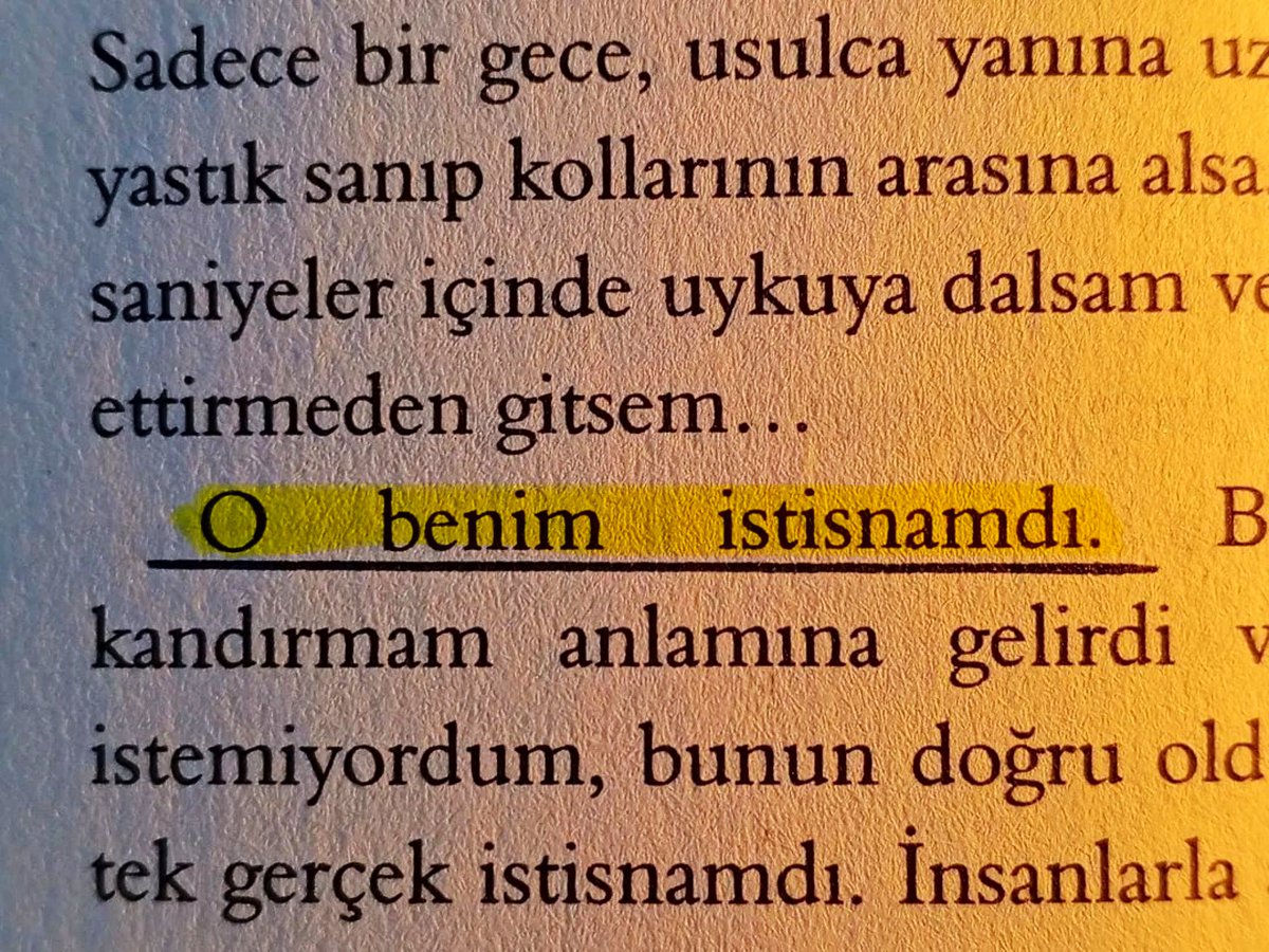 Sadece onun için bambaşka biriydim..