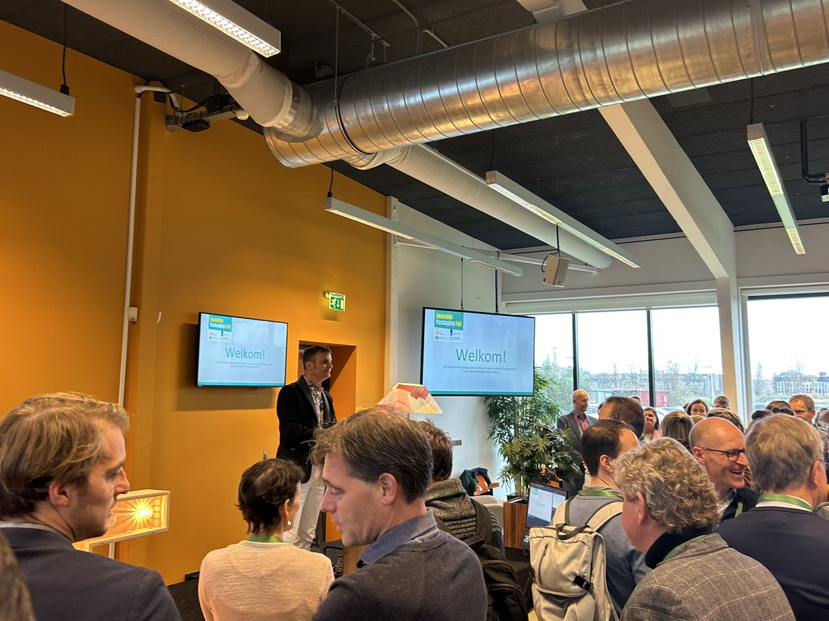 #reusablepackagingfair #utrecht. Middag circulaire economie #RPF23