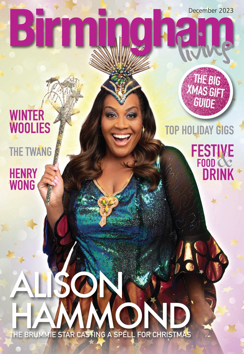 It's only <a href="/AlisonHammond/">Alison Hammond</a> bigging up Brum &amp; talking panto. 

Plus there are ten pages of #Christmasgifts , a chat with <a href="/the_twang/">The Twang</a> , an interview with musician and disability advocate <a href="/elizabethjbirch/">Elizabeth J. Birch</a> + loads more.

Pick up a free copy in Brum or read online
issuu.com/rockhoppermedi…