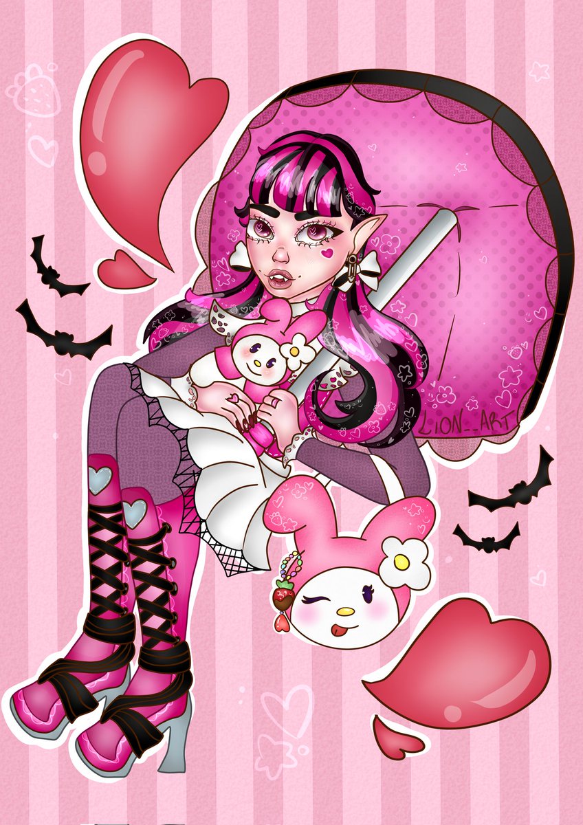 Lion__art's tweet photo. Qrt with something pink 💗

Draculaura meu amor https://t.co/XupgdNrYpS