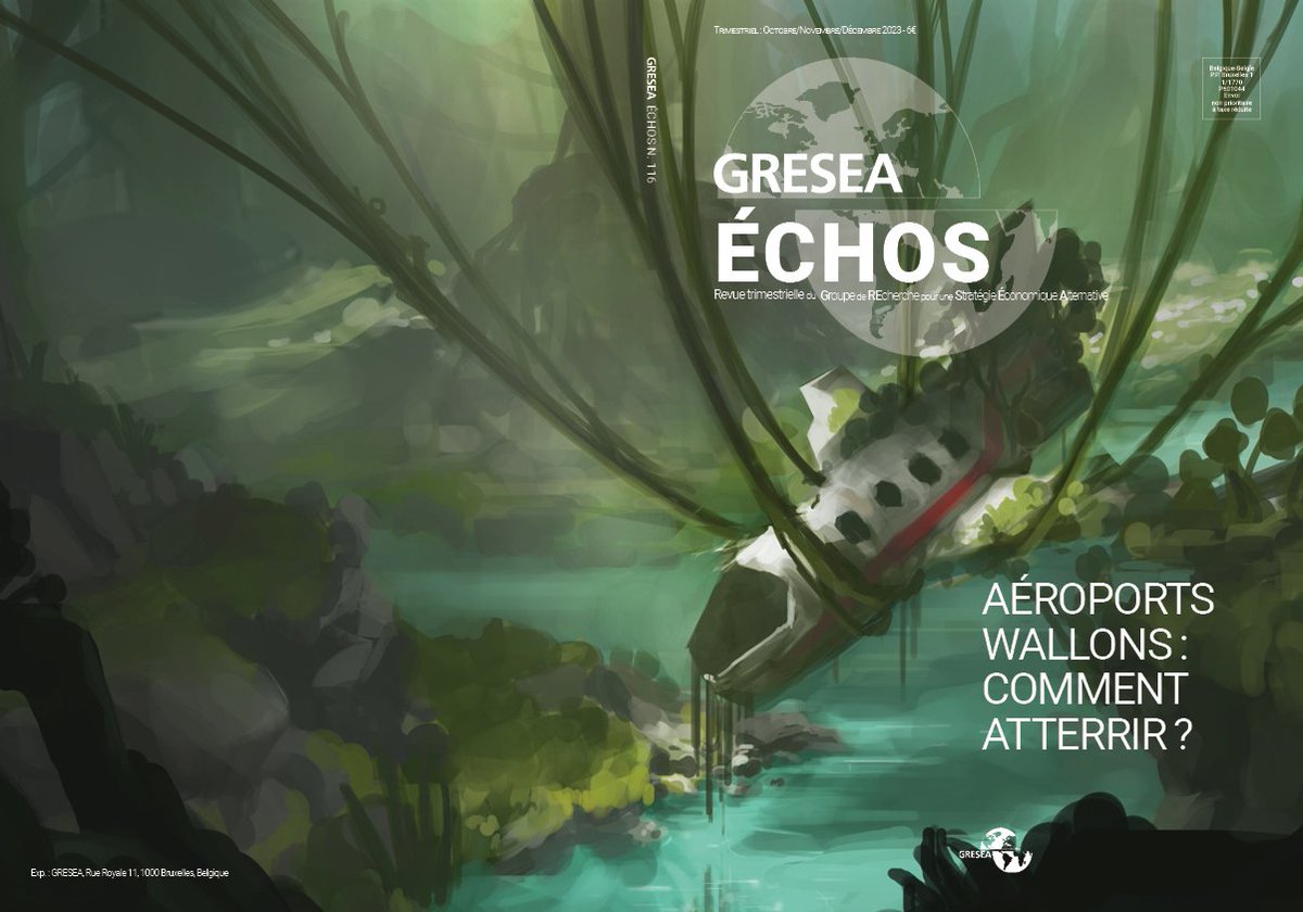 🆕Gresea Échos : Aéroports wallons : comment atterrir ? 

🛬Les enjeux et les résistances autour du développement des aéroports wallons sont au cœur de ce numéro du Gresea Échos.

👉 gresea.be/Aeroports-wall…