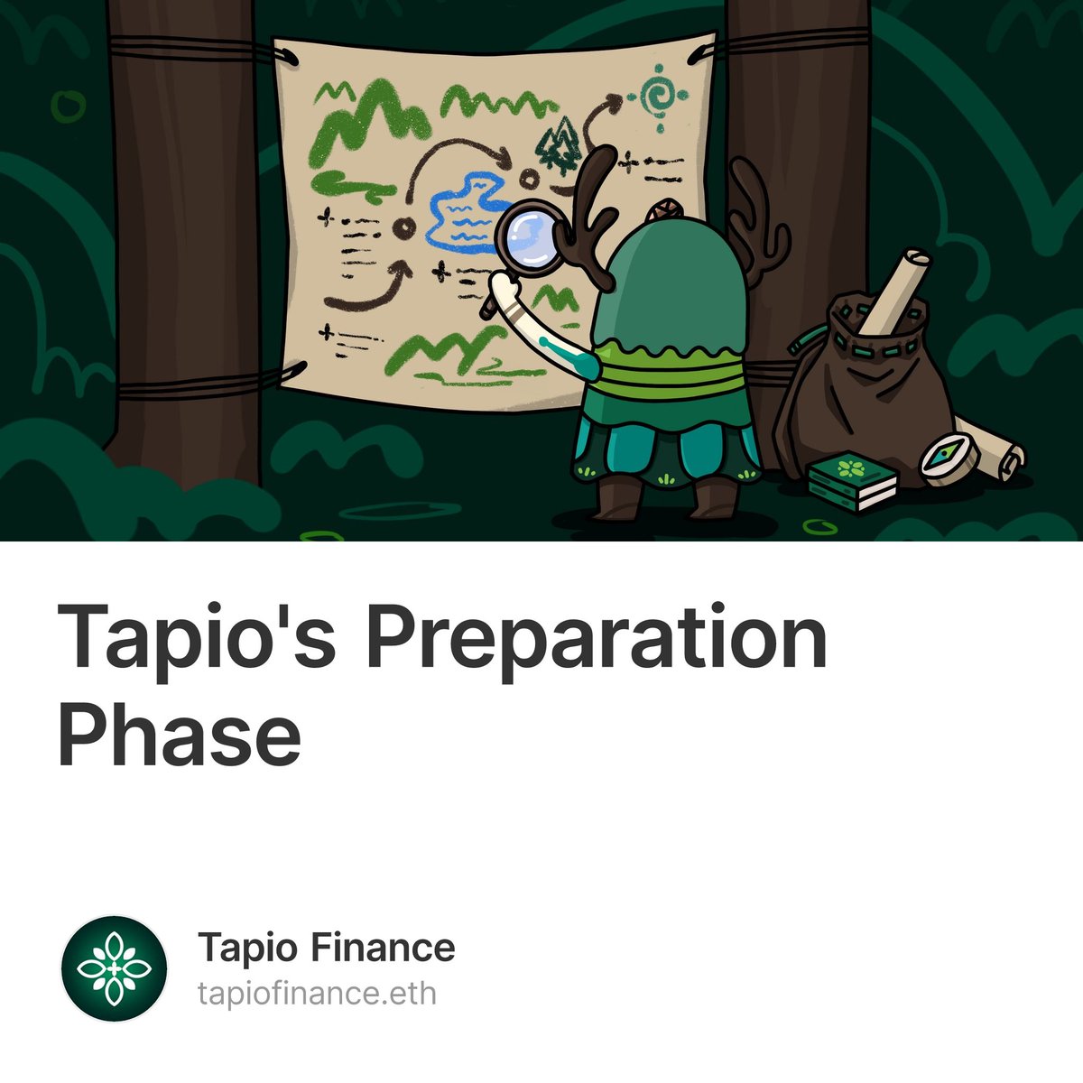 Crypto1114's tweet photo. #Tapio #VisionMap #LST $tapETH
We want to work with anyone within the LST and LSTfi ecosystem, and we call on anyone invested in the long-term future of Ethereum and liquid staking, in general, to join us on this journey - follow us on Twitter

Website: https://t.co/tgpD10W82f https://t.co/aoHG7ZxAHC