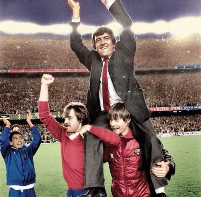 Pep Guardiola: "I was a ball boy, gave balls to Terry Venables' players. Unfortunately couldn't win the UCL in that time aganist Steaua Bucharest. A big loss for English football, thoughts to his family. I read a lot how many players talk about him, really impressed..."