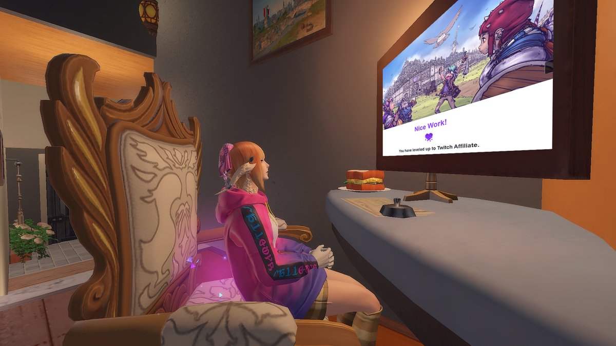 Today I got Twitch Affiliate!☺️ Thank you for the support, everyone. I'm not prepared with the emotes tbh 😆 I will do art stream tonight and will go to FL later.