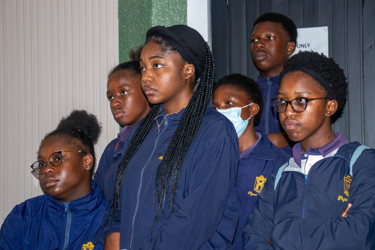 The Heritage School visits WUA. 

The Women's University in Africa, Marketing Communications, Public Relations Department hosted the Heritage School at its Harare Campus on Friday, the 24th of November 2023.
