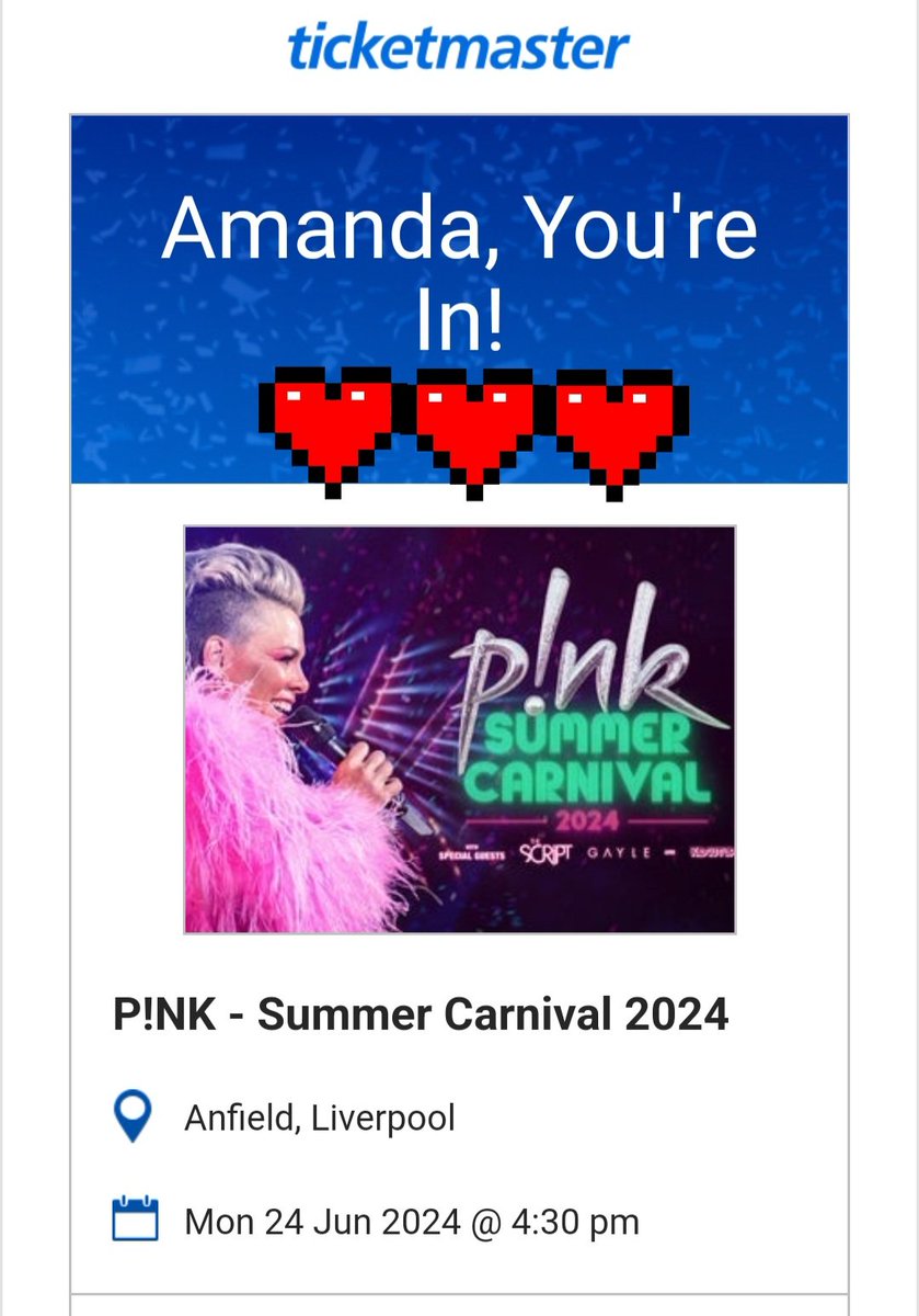 Amanda247365's tweet photo. 🎶💗💚💗🎶
The Script &amp; Pink same time - same place 💖💥💖 https://t.co/x8ITnMRzEH