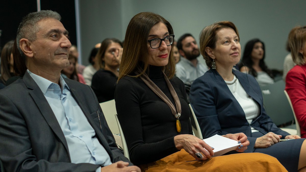 ICRC_am's tweet photo. This year,  we have given away 2 encouragement awards in the #Tvapatum contest by the @MediaIC which addressed conflict-related humanitarian topics.
🏆The winners are Anahit Svaryan and Hayk Makiyan from @hetq and Astghik Keshishyan from @infocom_am . https://t.co/g4ZKDtFmkO