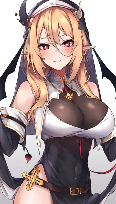 サキュ要素を足したシスターちゃん