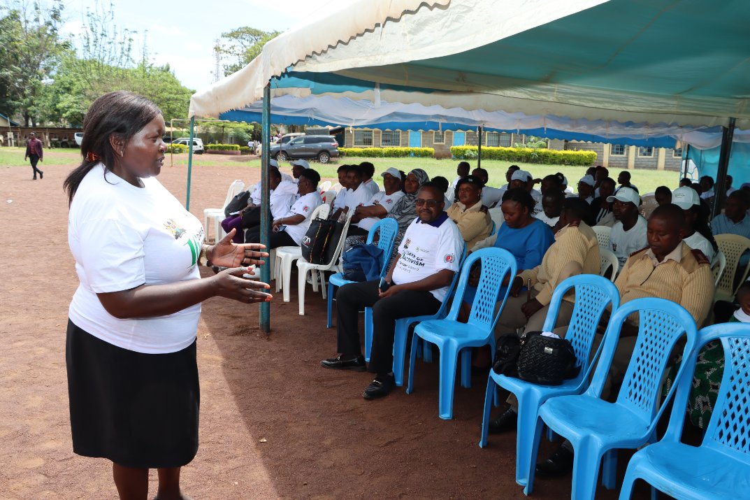 LVCTKe's tweet photo. The launching of the #16DaysOfActivismAgainstGBV in Kiambu County, Ruiru SubCounty. This year's theme is UNiTE! Invest To Prevent Violence against Women &amp; Girls.

#DhibitiProject
#EndingGBV
#16DaysOfActivismLaunch
#16DaysOfActivismAgainstGenderBasedViolence
#EndTrippleThreat https://t.co/AhaEtVZSFd