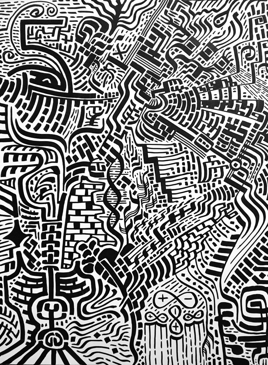 When I started collecting, it was to make a statement that I'm here and bear resistant. Even if my creations were not selling, I could collect others. This lead to collecting some remarkable pieces as in <a href="/LicholasNittle/">Nick Little ✏️</a> &amp; @maxosiriscrypto on <a href="/SuperRare/">SuperRare</a>: superrare.com/athenanovo