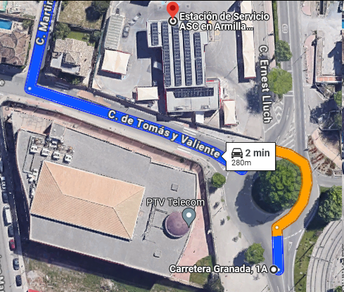 ¿Seguro que hay que hacer así la rototonda, <a href="/carburantesASC/">Carburantes ASC</a>?
