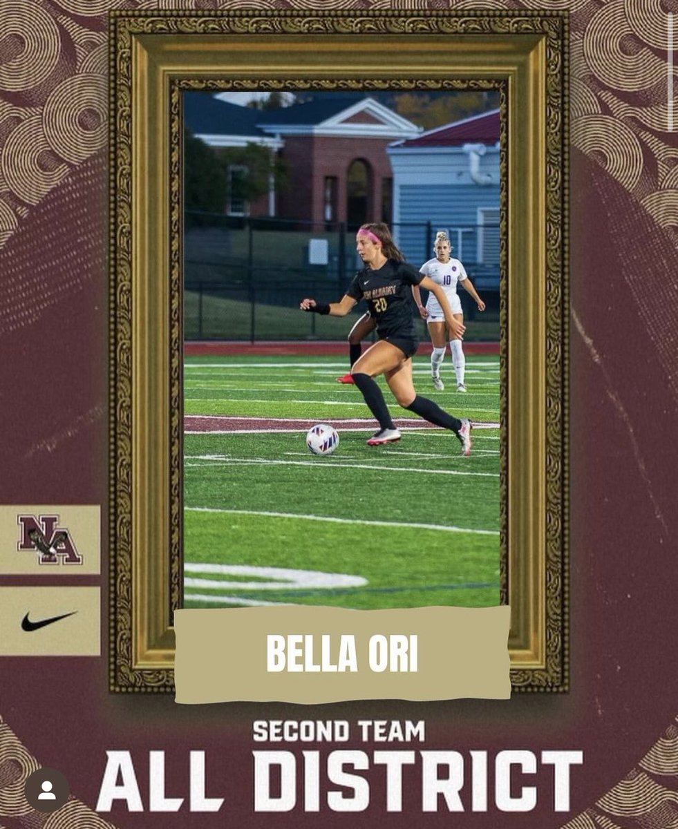 Bella Ori - 2nd Team All-District 🦅⚽️