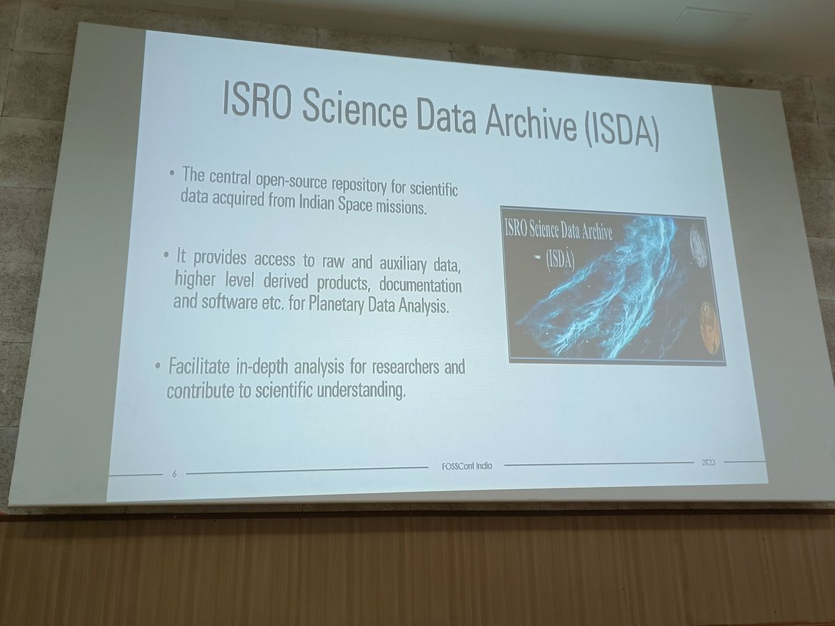 sonukmr772's tweet photo. I attended the first conference the #fossconf23 tomorrow at IIIT delhi. Got to know about amazing OS repos like ISRO data archive, some important but often underlooked software practices from @jatinkrmalik, LFX mentorship by @antdev99 and many more. https://t.co/g3CBg3jarM
