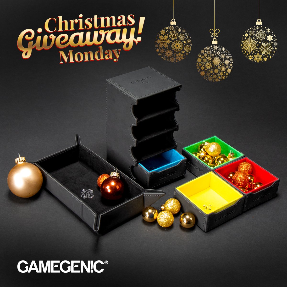 Gamegenic_'s tweet image. CHRISTMAS GIVEAWAY MONDAY🎄🎁🎅♥️
We will have a giveaway every Monday until Xmas!
Win today: 1x TOKENS' LAIR!😮
Like &amp;amp; comment on this post with #ChristmasGiveawayMonday23.
Deadline: 11/29/2023, 11.59 pm CEST
Information: cutt.ly/u5ZSgTU
#gamegenic #christmas #giveaway