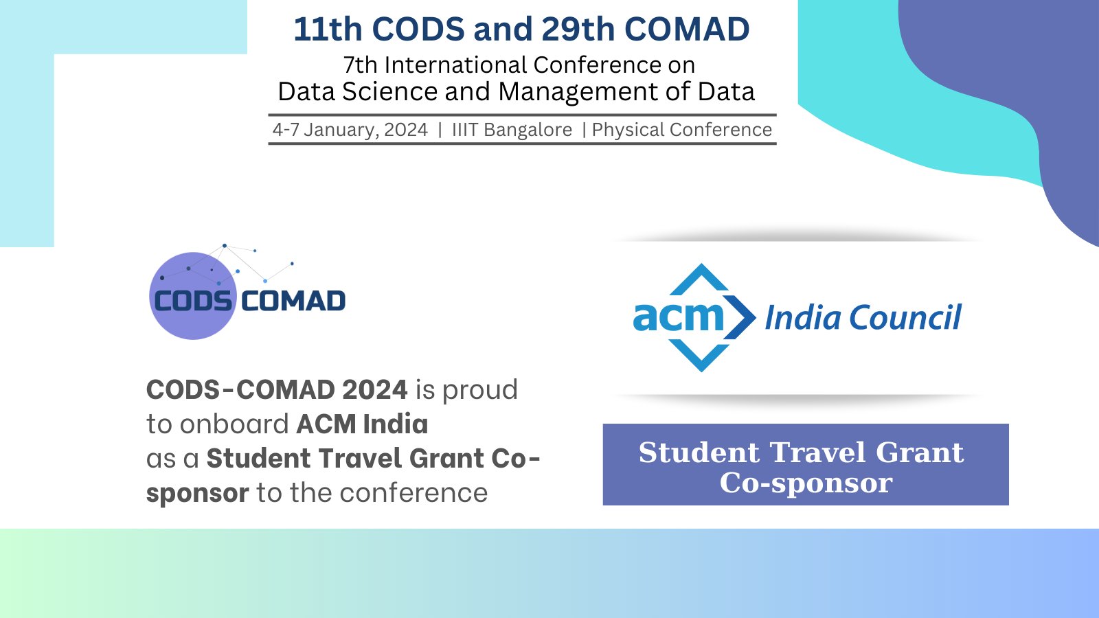 CODS-COMAD on X: &ldquo;#CODSCOMAD24 is proud to have @Indiaacm as a 