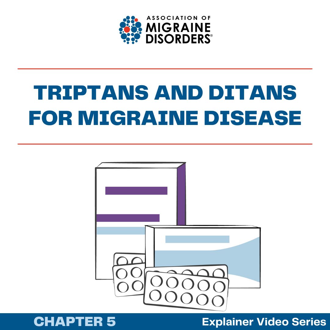 MigraineDisordr's tweet photo. #Triptans and #ditans are acute treatments used to reduce or eliminate the symptoms of a #migraine attack. Learn about different types of triptans and ditans, side effects & more in this quick explainer video.
View the video now or read the transcript at https://t.co/32UnTgBUGh https://t.co/EQSyshBqel