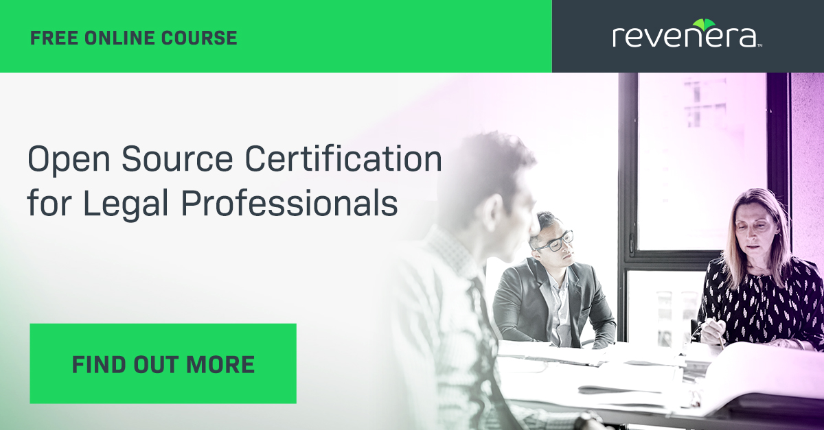 GetRevenera's tweet photo. When companies evaluate an acquisition where software assets play a part, it’s important to assess what’s in the code. This certification program helps legal professionals understand the legalities around open source software licensing.

#opensource

https://t.co/PZVW09b0jZ https://t.co/YxJoZbmDno