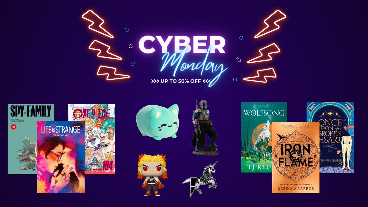 ⚡️ Cyber Monday sale is here!⚡️ Awesome new lines added to our Season’s Savings! Check out the full range with the link below! forbiddenplanet.com/catalog/?tag=p…