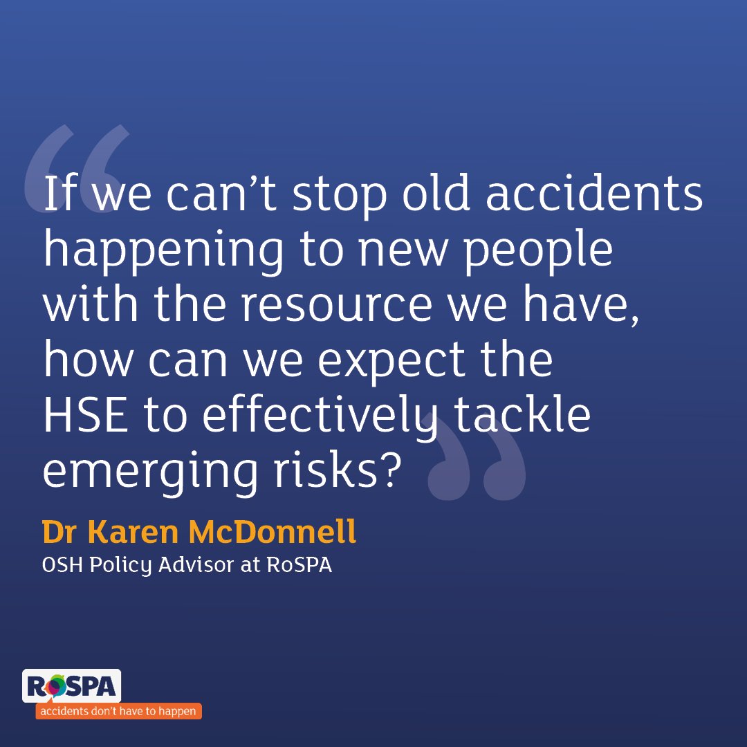 ⚠️Learn more about the latest stats on work-related ill health and injuries from @H_S_E. Our News and Views article featuring Karen McDonnell, our OSH Policy Advisor, breaks down the numbers and highlights the urgent need for more resources. Read now: 📰 ow.ly/ky2R50QaH84