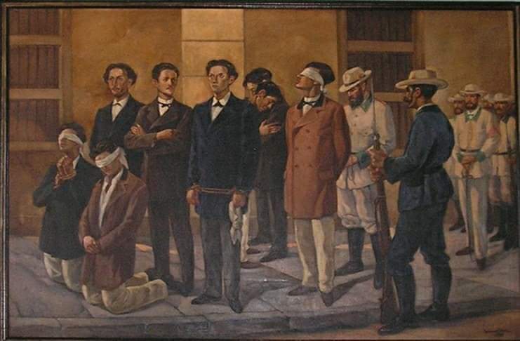 El 27 de noviembre de 1871, fueron asesinados injustamente ocho estudiantes de medicina. Esta triste efeméride es conmemorada en toda #Cuba como un estremecedor hecho histórico.
#Inocentes
#GloriaEterna 
<a href="/MINSAPCuba/">Ministerio de Salud Pública de Cuba</a> 
<a href="/GeoPAlvarez/">Georgina Pérez Alvarez</a> 
<a href="/DPSCfgos/">Dirección General Salud Cienfuegos</a>
<a href="/YagenPomares/">Yagen🇨🇺</a> 
<a href="/LivanRojas4/">Livan Rojas</a>